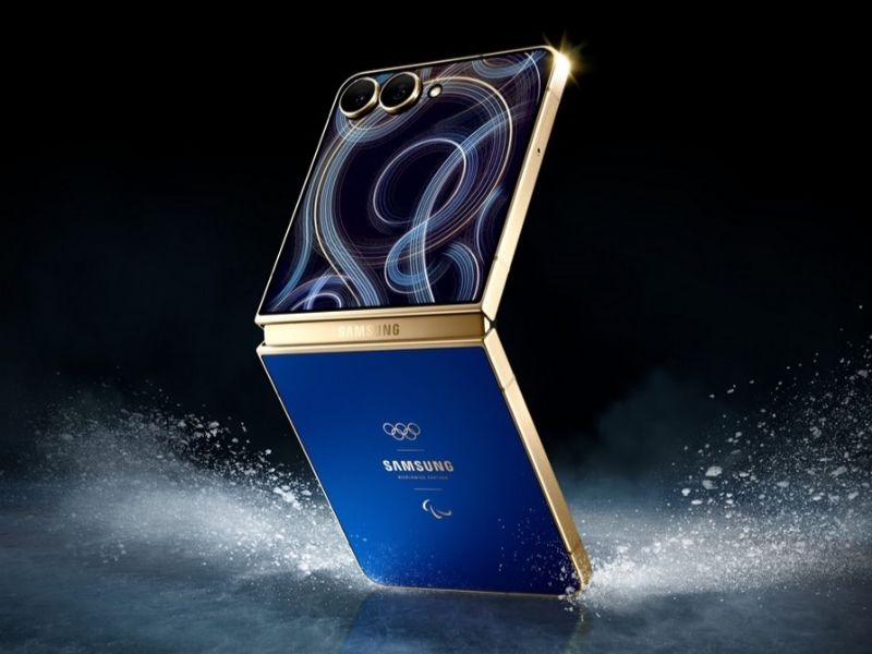 Thiết kế Galaxy Z Flip7 Olympic Edition