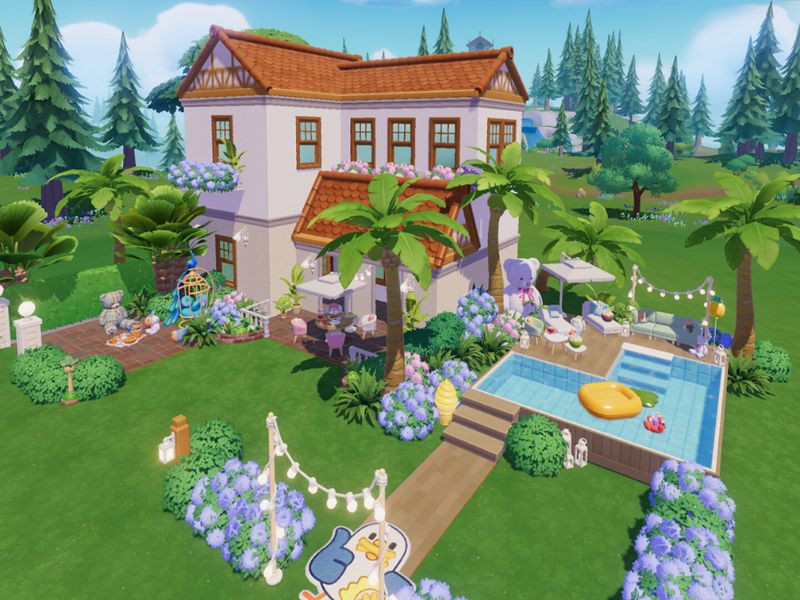 Đồ họa cực dễ thương trên Heartopia