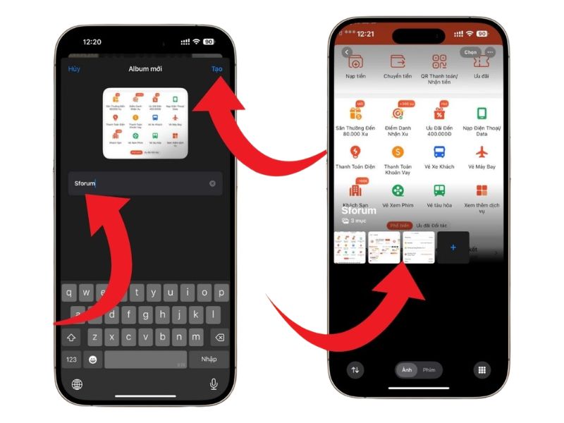 Gộp ảnh thành file PDF trên iPhone