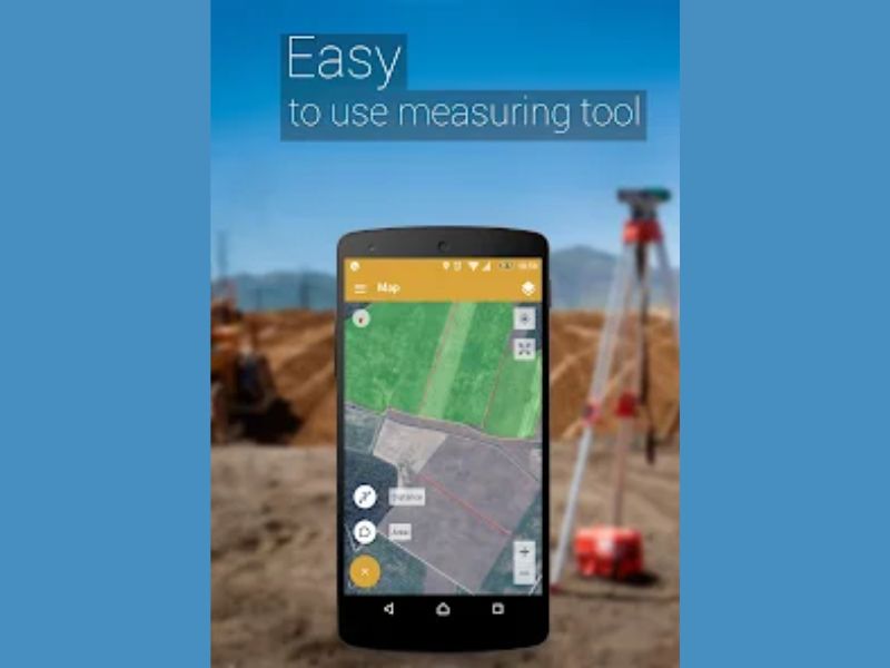 Phần mềm đo diện tích đất GPS Fields Area Measure