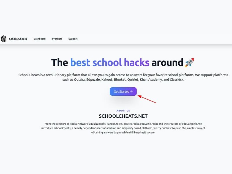 Các bước hack Quizizz