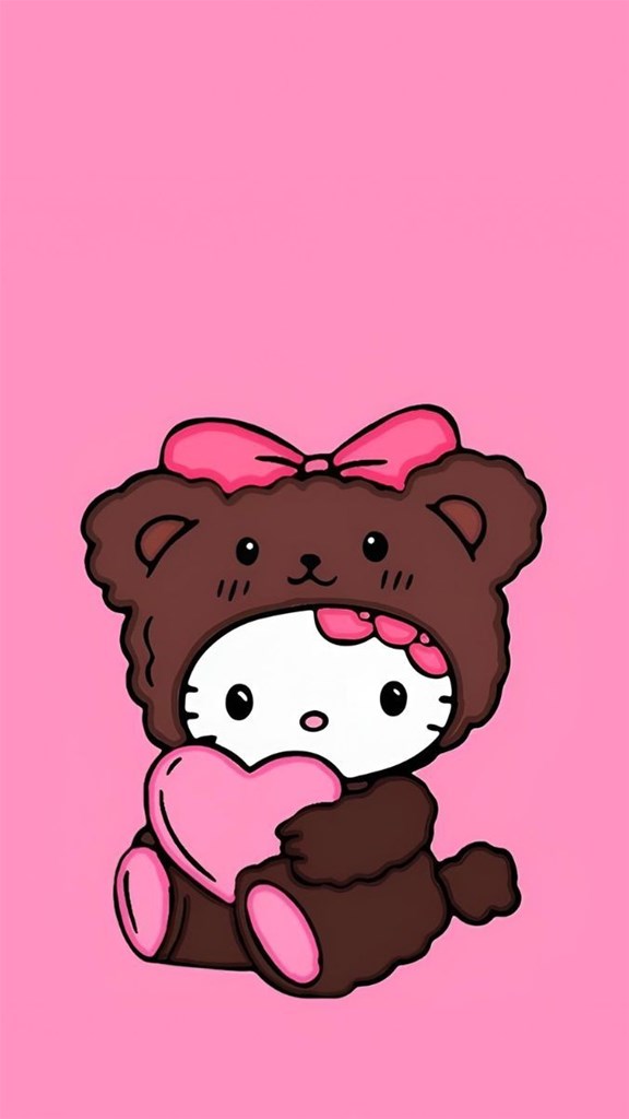 Hình nền Hello Kitty đẹp cute