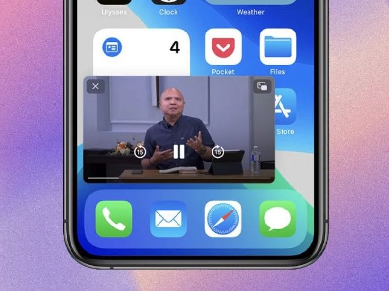Chia màn hình trên iPhone
