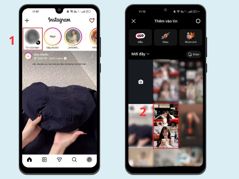 Chỉnh ảnh hiệu ứng Flash trên Instagram