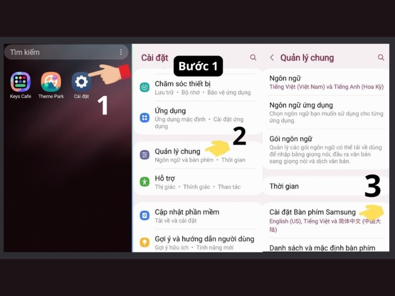 Các bước đổi màu bàn phím trên điện thoại Android