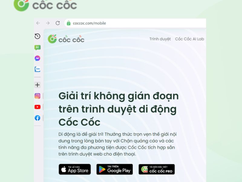 Hướng dẫn cài đặt và sử dụng Cốc Cốc sau khi tải