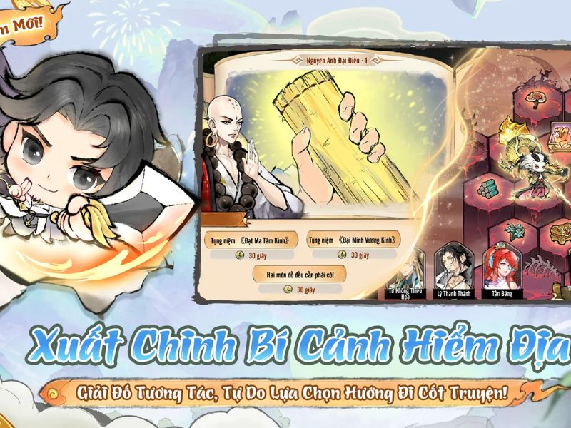 Trải nghiệm game tu tiên trên điện thoại