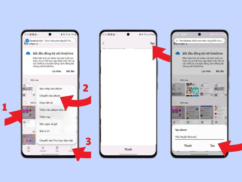 Cách gộp nhiều ảnh thành 1 file trên điện thoại Android