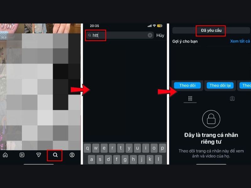 Cách hướng dẫn hủy yêu cầu theo dõi trên Instagram