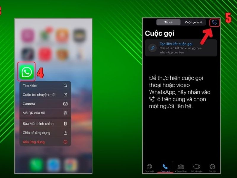 Các bước kết bạn trên Whatsapp