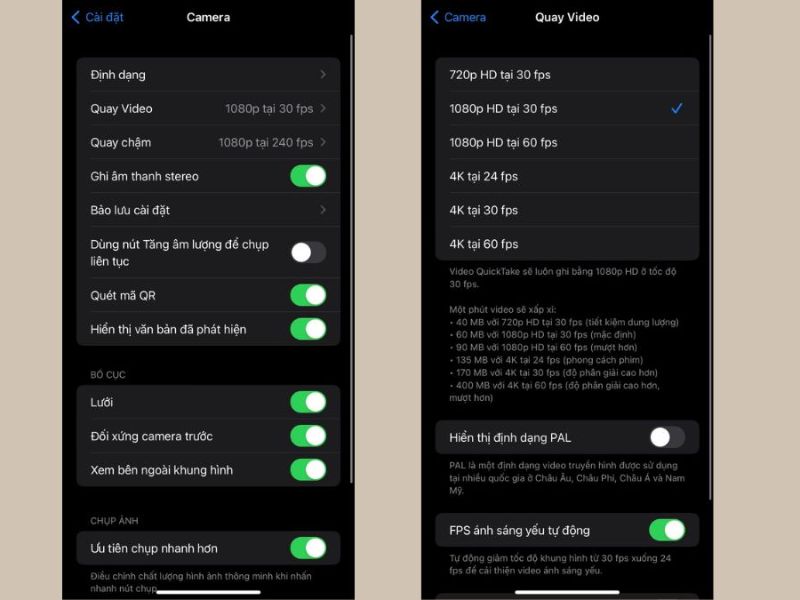 Hướng dẫn nén video trên điện thoại iPhone