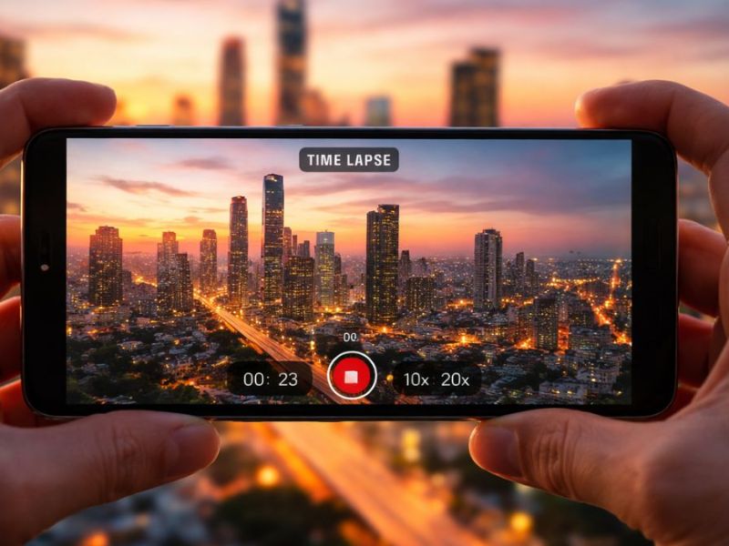 Cách quay time lapse trên Samsung