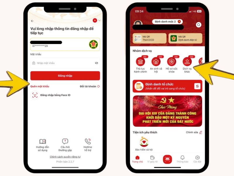 Các bước tra cứu địa điểm bỏ phiếu trên VNeID