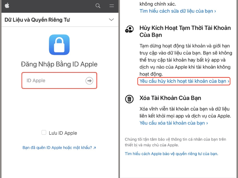 Hướng dẫn xóa ID Apple trên iPhone chi tiết