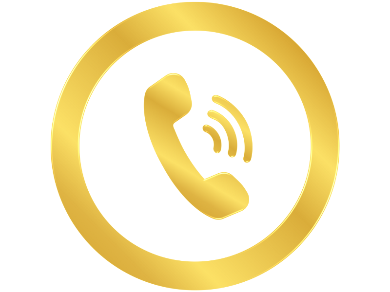 icon điện thoại 3d màu vàng