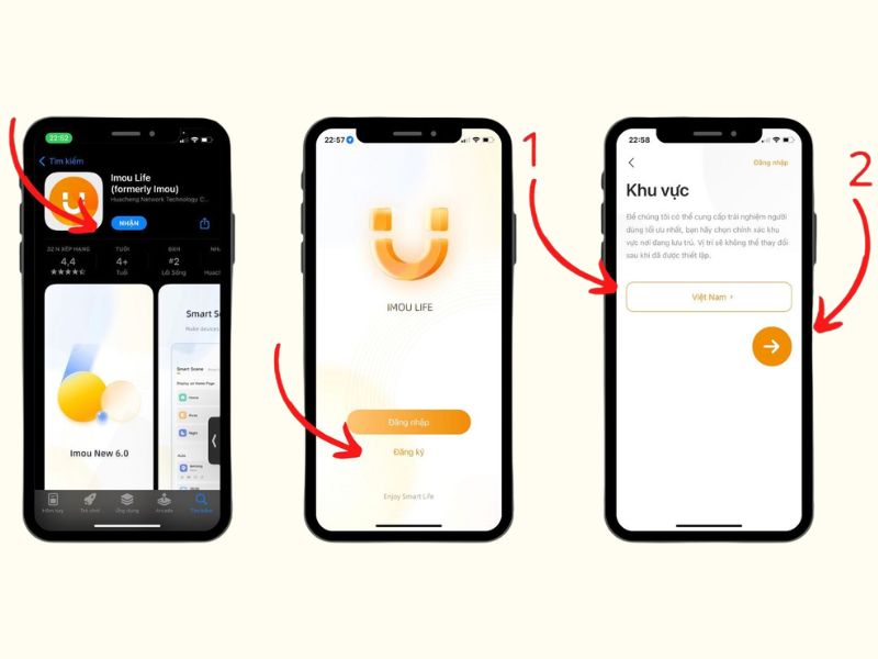 Kết nối camera Imou Life với điện thoại