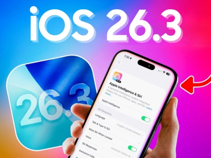 Apple chính thức phát hành iOS 26.3