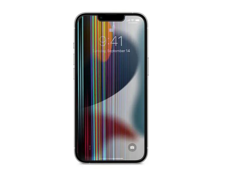 iPhone 13 Pro Max bị sọc màn hình có nên thay màn không?