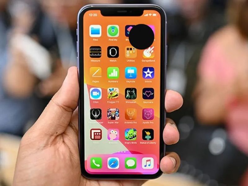 Cách sửa iPhone bị chảy mực màn hình