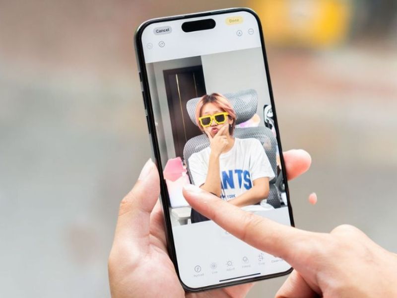 iPhone có hỗ trợ xóa vật thể bằng AI không?