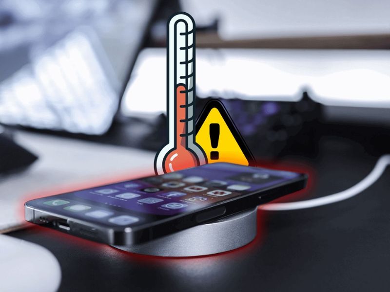 iPhone nóng máy hoặc pin phồng