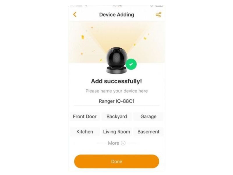 Kết nối camera Imou Life với điện thoại thành công