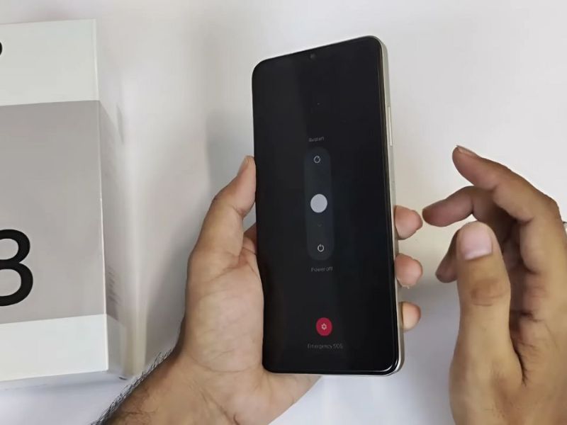 Khởi động lại điện thoại OPPO