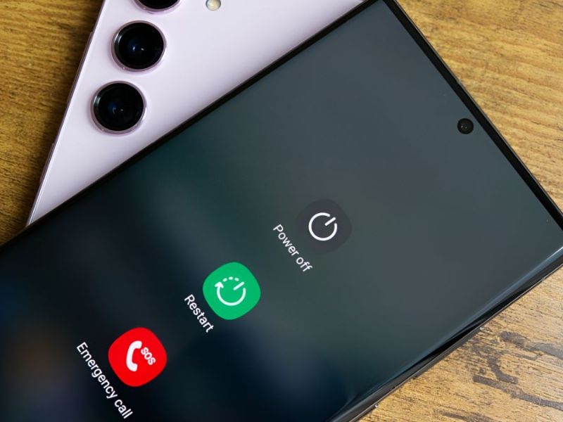 Khởi động lại điện thoại Samsung