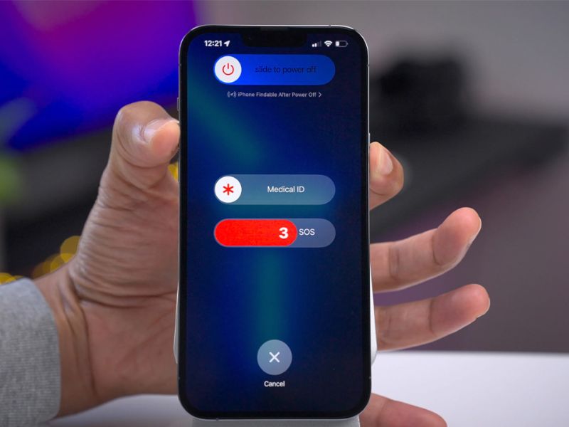 Khởi động lại iPhone 13 Pro Max