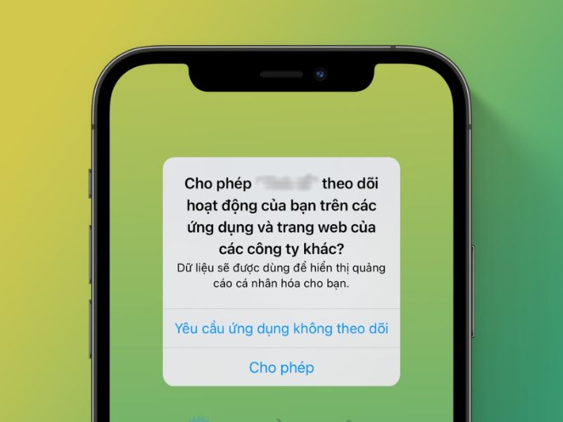 Quản lý quyền theo dõi quảng cáo trên iPhone