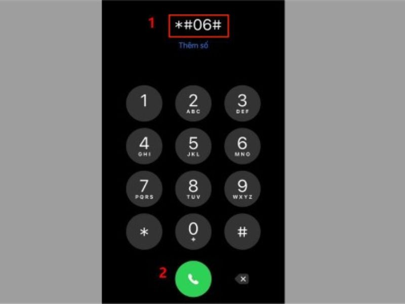 Lấy mã IMEI check bảo hành HONOR