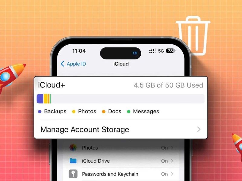  Kiểm tra iCloud, Face ID và Camera
