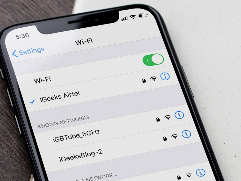Kiểm tra kết nối Internet đang sử dụng