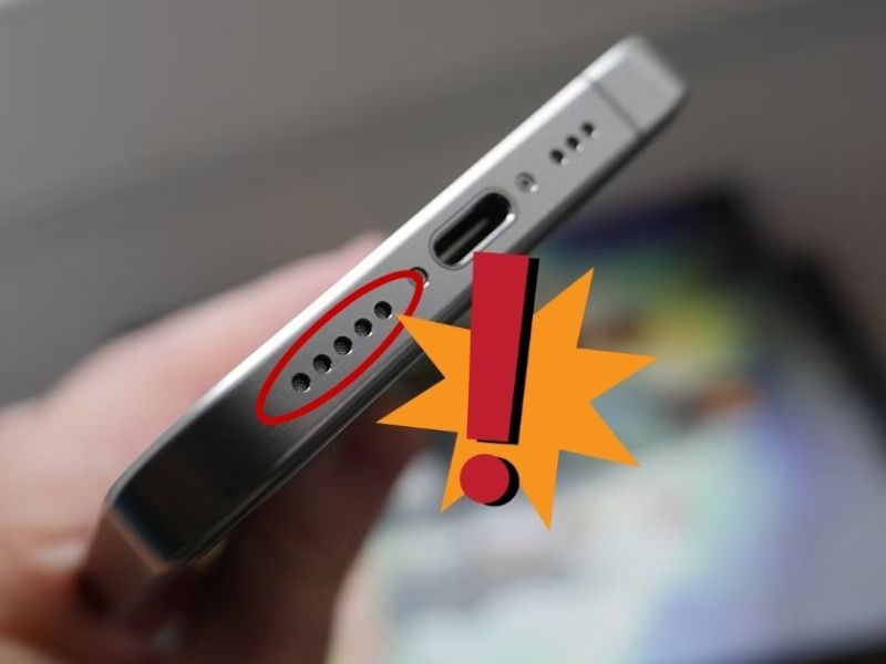 Loa trong bị bụi bẩn, mồ hôi hoặc dị vật che kín