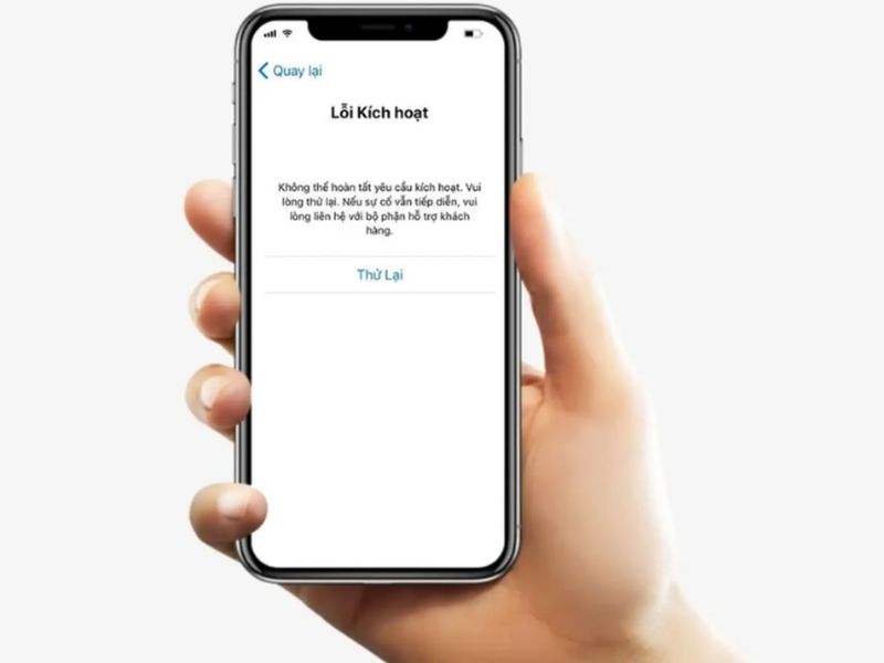 Cách khắc phục iPhone không thể kích hoạt