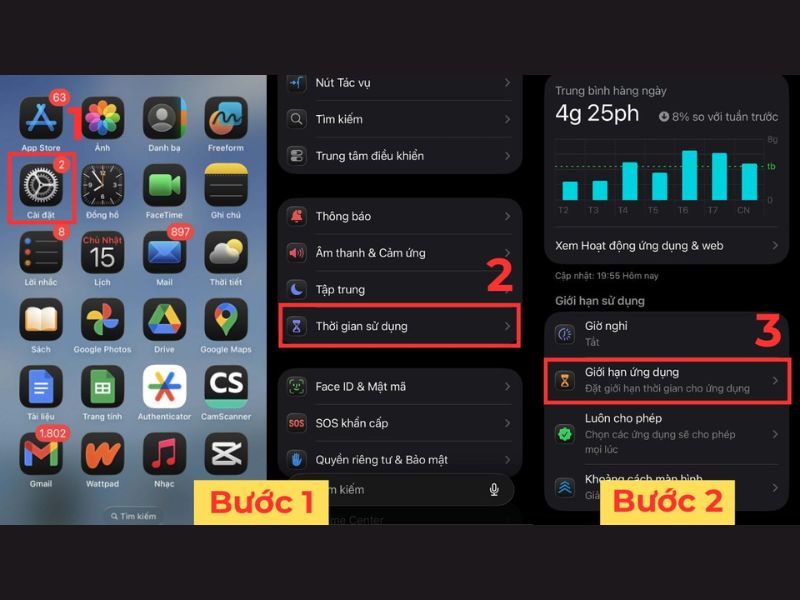 Xóa giới hạn thời hạn sử dụng ứng dụng trên iPhone
