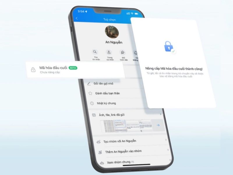 Mã hoá đầu cuối Zalo là gì?