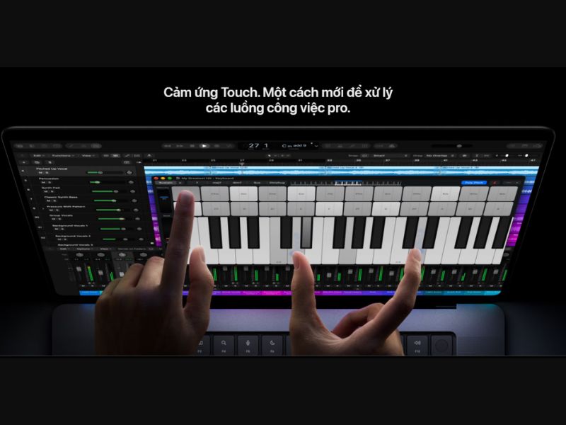 Màn hình cảm ứng đầu tiên trên Macbook Pro