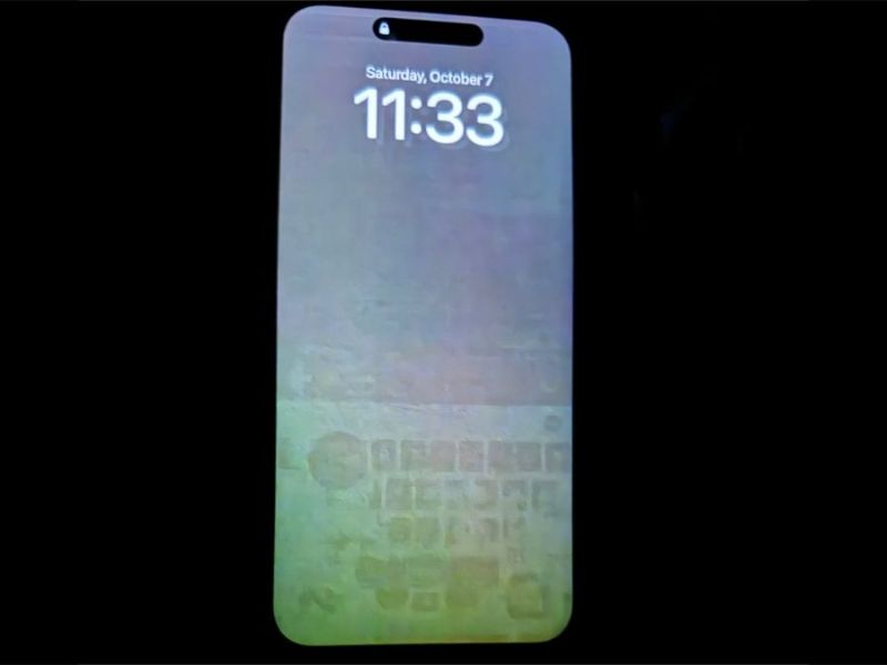 Cách xử lý màn hình bị bóng mờ trên iPhone