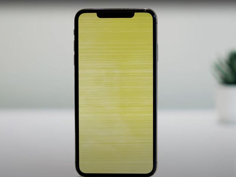 Xử lý màn hình iPhone bị vàng