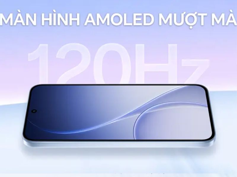 Máy có màn hình 120Hz sắc nét