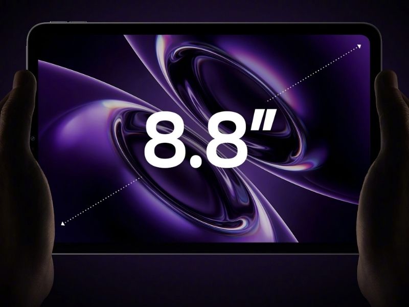 Redmi K Pad 2 được trang bị màn LCD 8.8 inch mang lại chất lượng hiển thị sắc nét