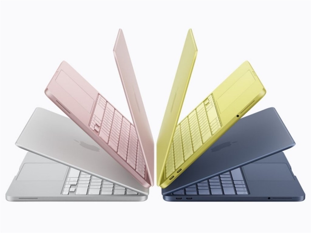 Macbook Neo có thiết kế nhôm nguyên khối sang trọng với 4 màu sắc đẹp mắt