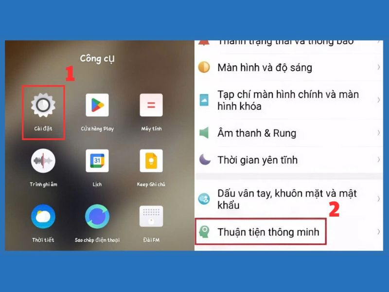 Hướng dẫn mở nút home ảo trên OPPO