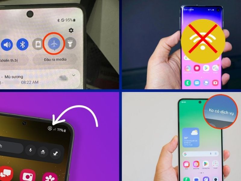 Nguyên nhân khiến điện thoại Samsung không tắt được chế độ máy bay