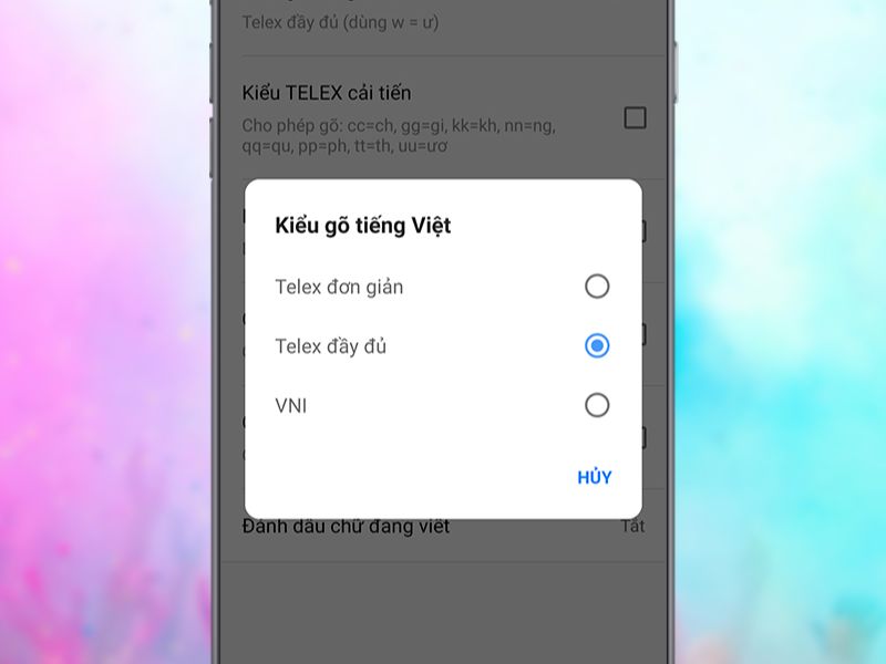 Nguyên tắc gõ tiếng Việt theo kiểu Telex