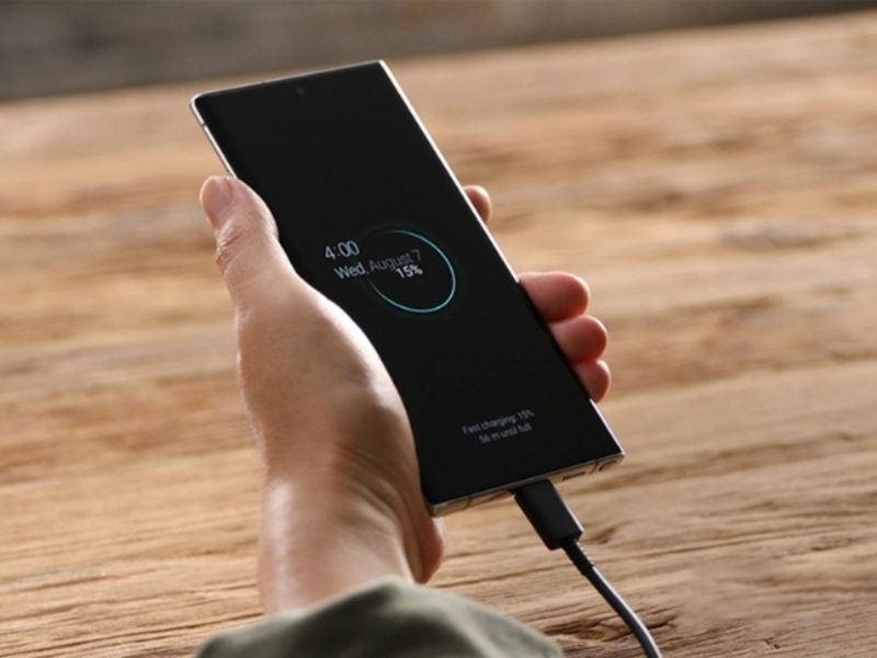 Nhận biết sạc Samsung chính hãng trong quá trình sử dụng