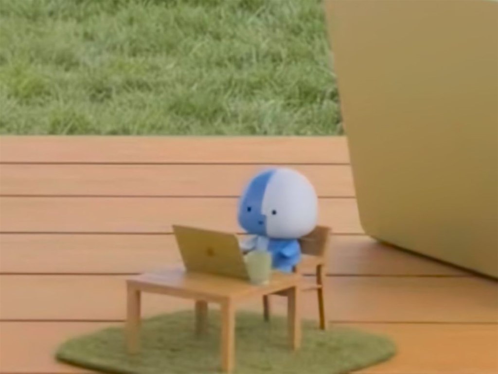 Finder guy xuất hiện trong video quảng bá Macbook Neo