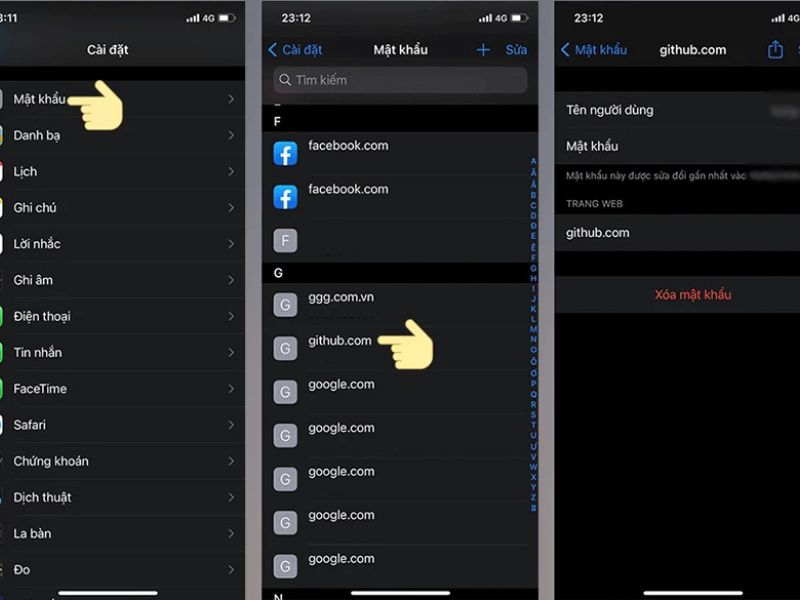 Những lỗi thường gặp khi xem mật khẩu đã lưu trên điện thoại