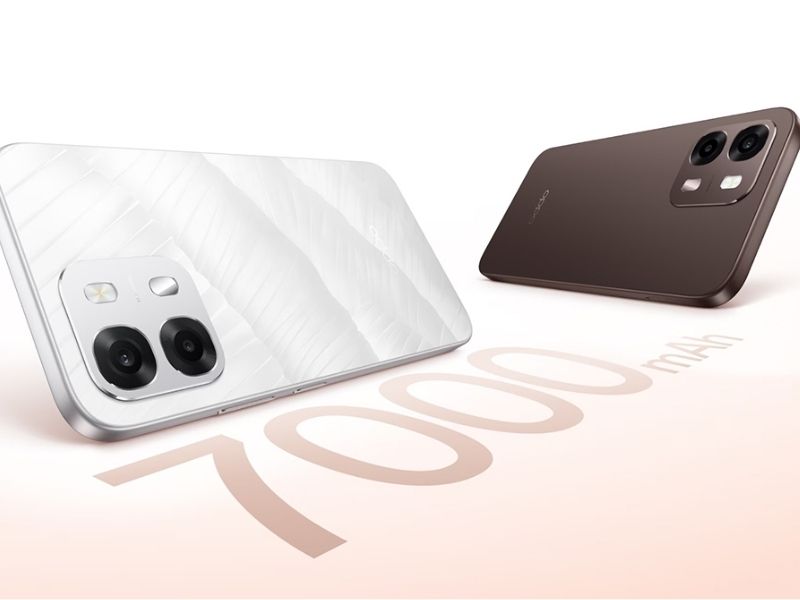 OPPO A6s 5G có pin trâu 7.000 mAh